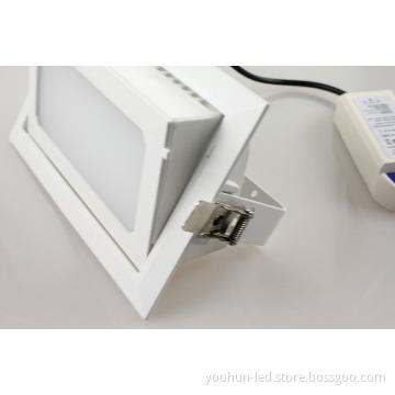 Adjustable downlighting, recessed gimbal led downlight for shop